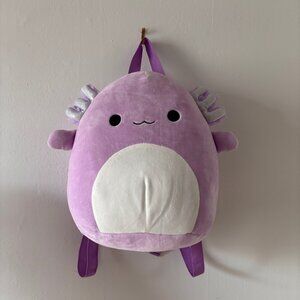 Monica Axolotl 12" Squishmallow Backpack